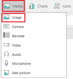 Insert media