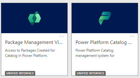 Power Apps Unified Client Applications View