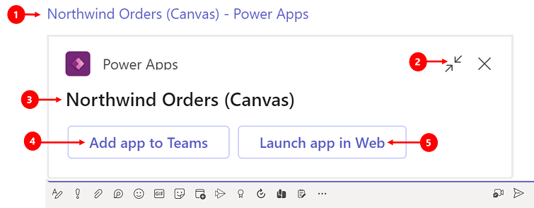 Share your app using Teams Share your app using Teams.