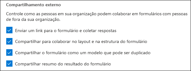 Admininstrator settings for Microsoft Forms - Microsoft Forms Admin ...