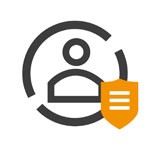 Aplicativo parceiro - ícone do Secure Contacts