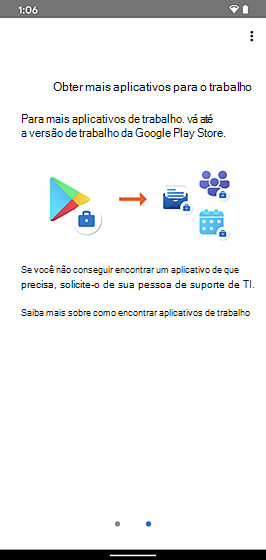 Screenshot de Portal da Empresa Obtenha mais aplicativos para o ecrã work*