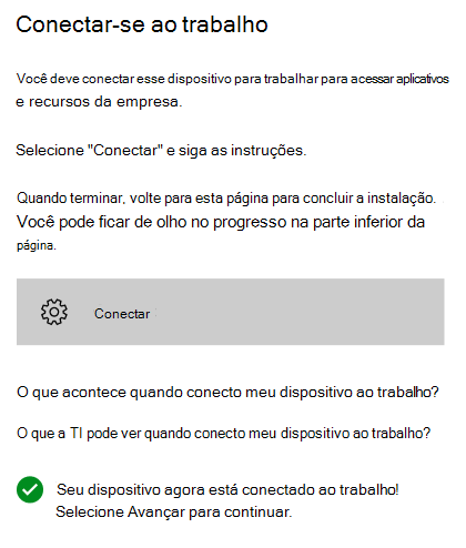 O Screenshot mostra Portal da Empresa app para i S / i Pad O S após a atualização, nova redação.