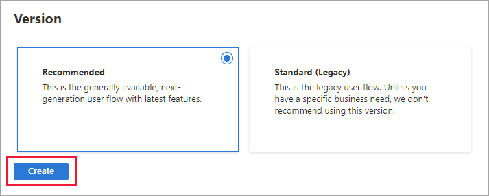 Criar página de fluxo do usuário no portal do Azure com propriedades realçadas