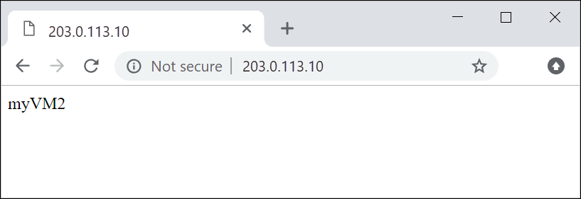 Uma captura de tela exibindo um teste bem-sucedido do gateway de aplicativo.