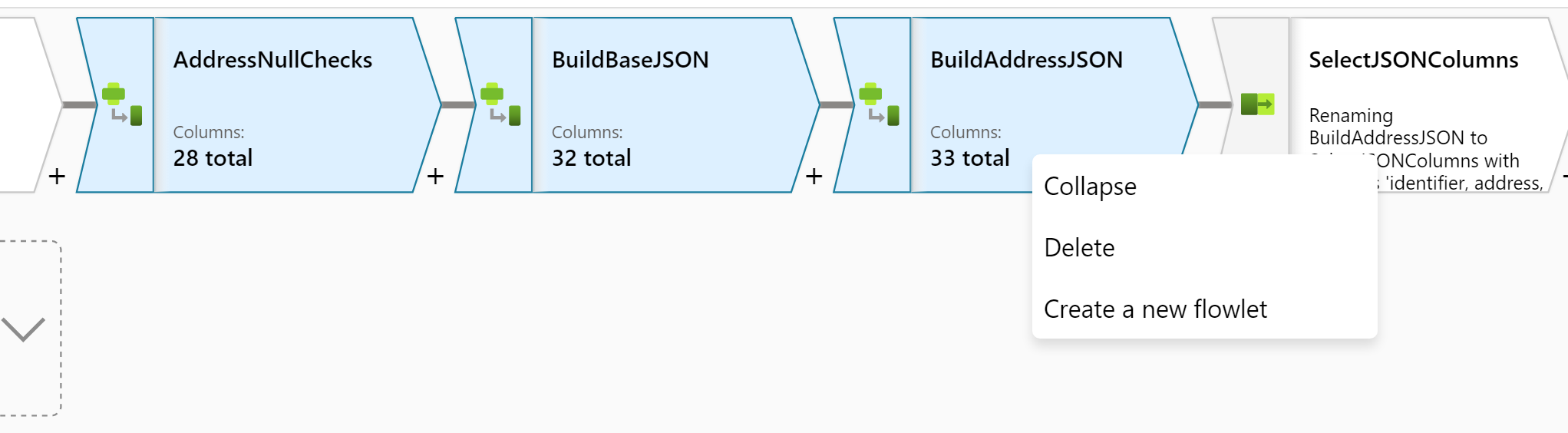 Captura de tela mostrando a seleção múltipla de atividades existentes.