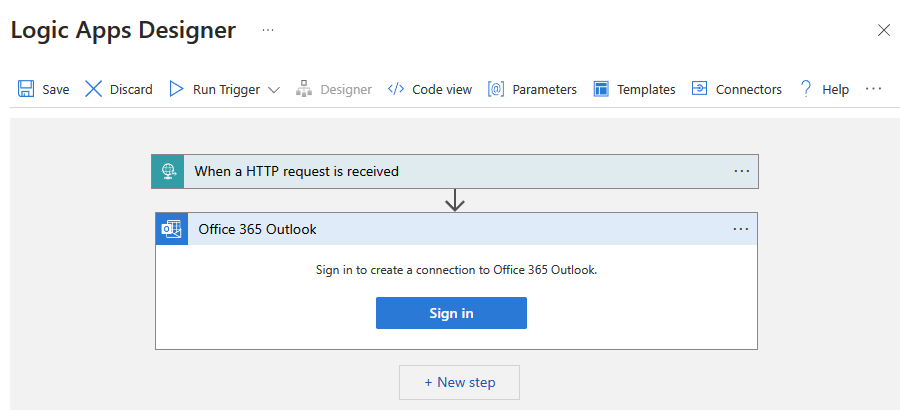 Mostra uma captura de tela do fluxo de trabalho de email de Êxito.