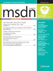 MSDN Magazine Julho 2013