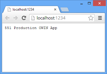 Captura de tela da classe de inicialização de produção.