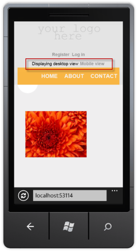 Alternador de Visualização renderizado na visualização da área de trabalho Alternador de Visualização renderizado na visualização da área de trabalho