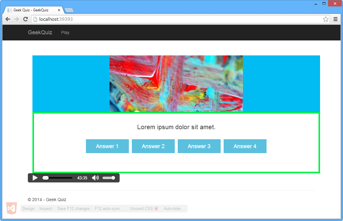 Audio player no Google Chrome Reprodutor de áudio no Google Chrome