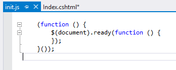 Init.js arquivo criado com o conteúdo incluído Init.js arquivo criado com o conteúdo incluído