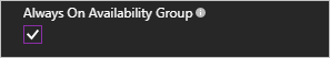 Habilitar Always On grupo de disponibilidade no portal do administrador do Azure Stack Hub