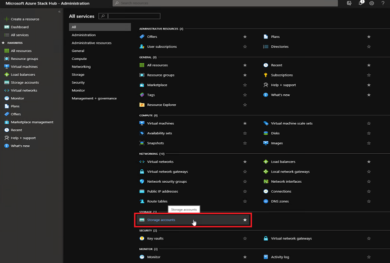 Atualização do Azure Stack Hub