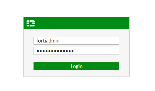 A captura de tela é da tela de login, que tem um botão Login e caixas de texto para nome de usuário e senha.