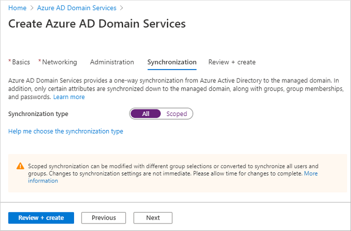 Execute uma sincronização completa de usuários e grupos do Azure AD
