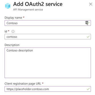 Novo servidor OAuth 2.0