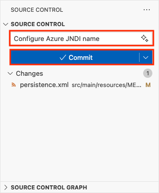 Uma captura de tela mostrando o git pull dentro de um codespace do GitHub.