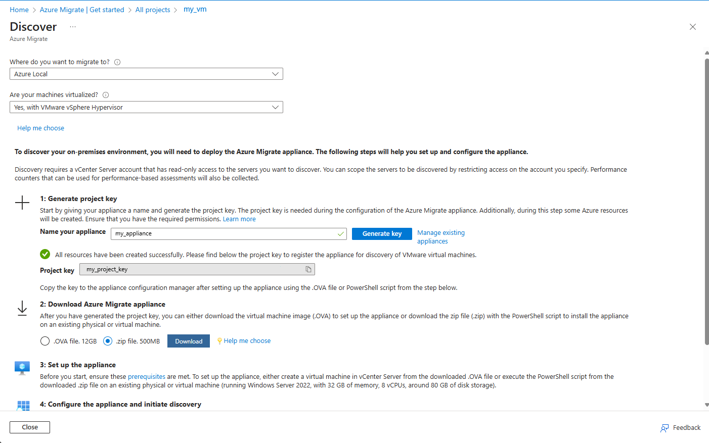 Captura de tela da página Descobrir.