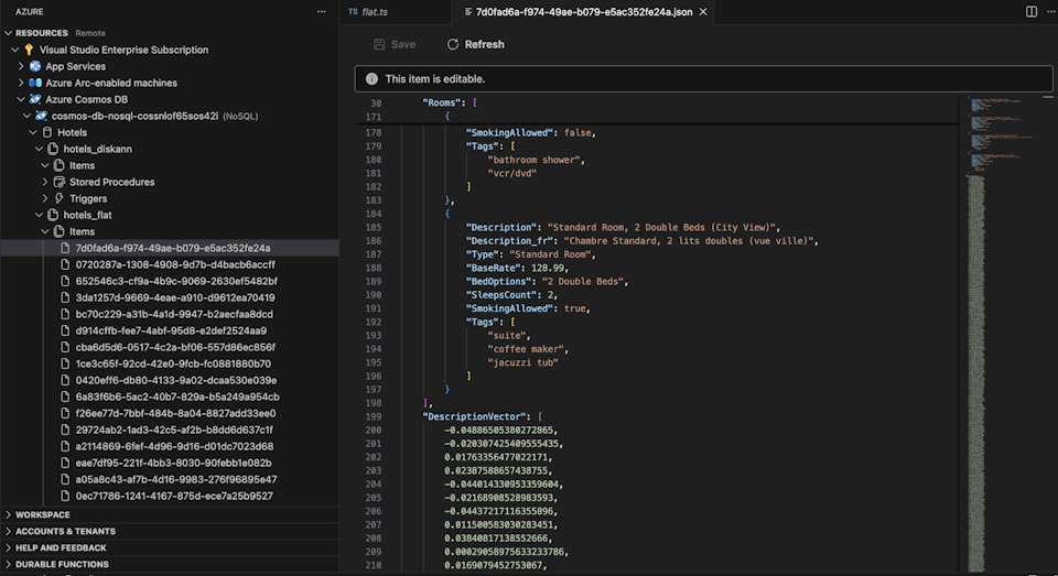Guia de Início Rápido – Pesquisa Vetorial no Azure Cosmos DB com Java ...