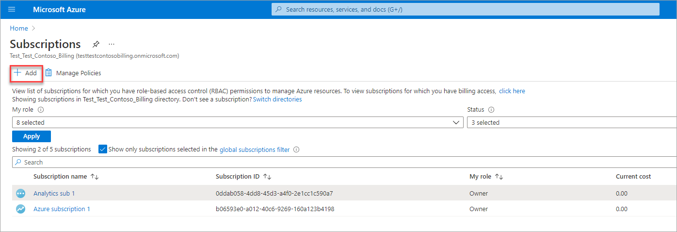 Organize Sua Fatura Com Base Em Suas Necessidades Azure Microsoft Cost Management