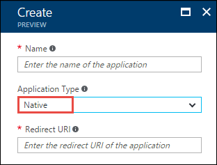 Criar um aplicativo nativo Criar uma aplicativo Web