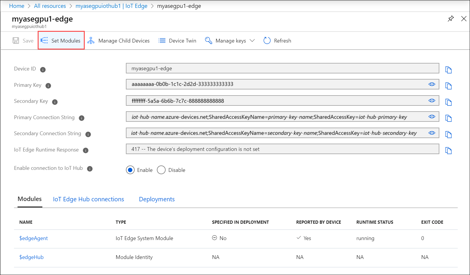 Configurar o módulo para usar a GPU&nbsp;8
