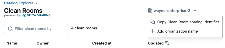 Obter o&nbsp;identificador de compartilhamento