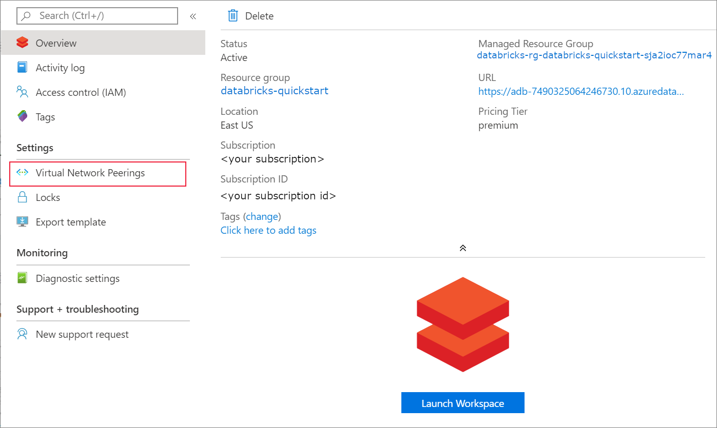 Habilitar o Link Privado do Azure como uma implantação simplificada – Azure  Databricks