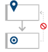 Captura de tela que mostra um diagrama conceitual do tipo de link Referenciado por.