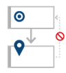 Captura de tela que mostra um diagrama conceitual do tipo de link Referências.