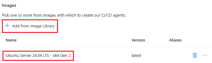 Captura de tela que mostra como configurar uma imagem.