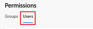 Captura de tela da verificação da associação ao projeto do Azure DevOps.