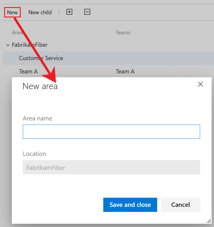 Adicionar um novo caminho