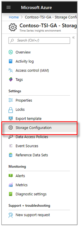 Configure your Azure Time Series Insights capacity