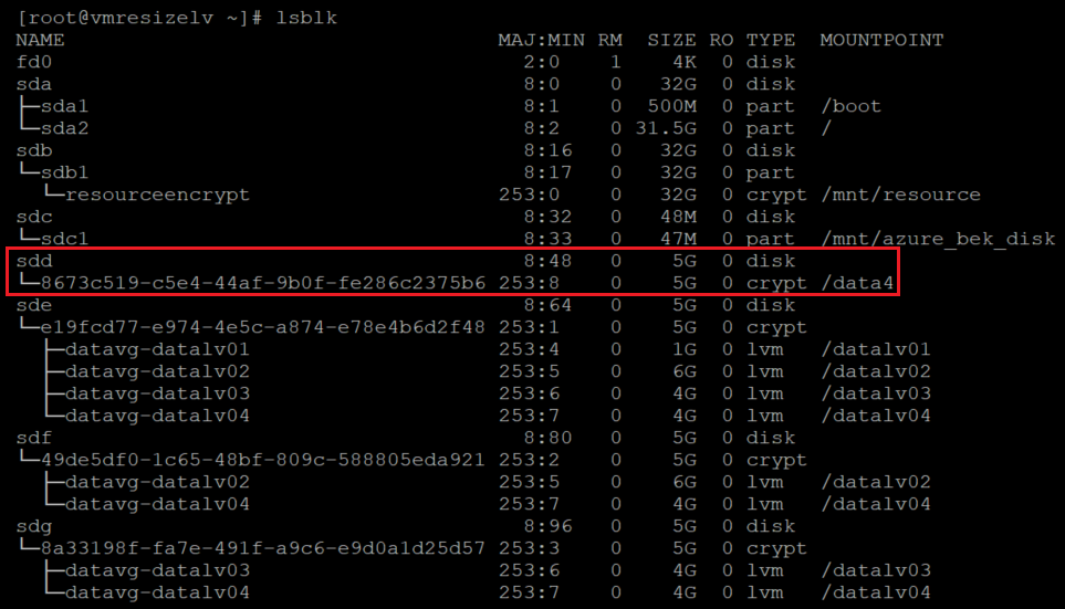 Captura de tela mostrando o código que verifica a camada de criptografia. O resultado está realçado.