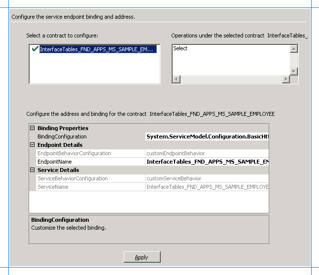 04_Service_Endpoint_Binding Configure Service Endpoint Binding and Address