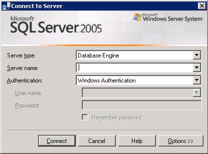 641a03f4-362c-4dde-8c9d-ac313d8881e3 SQL Server Administration login screen