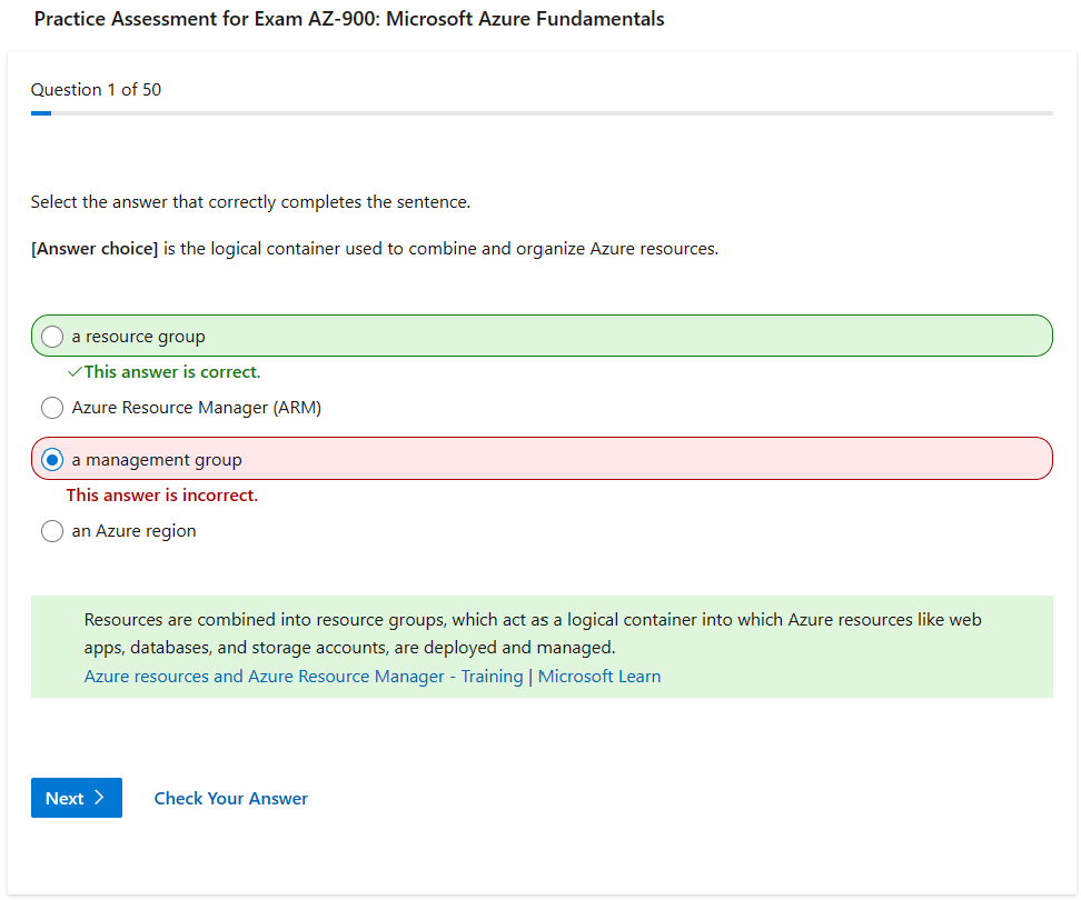 Avaliações Práticas para Certificações da Microsoft Microsoft Learn