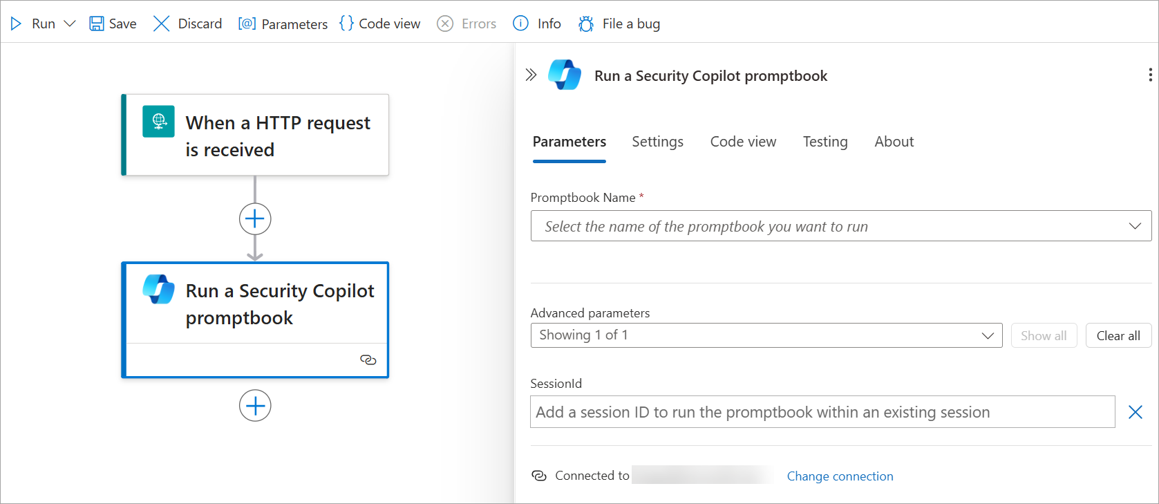 Enviar um promptbook do Copilot