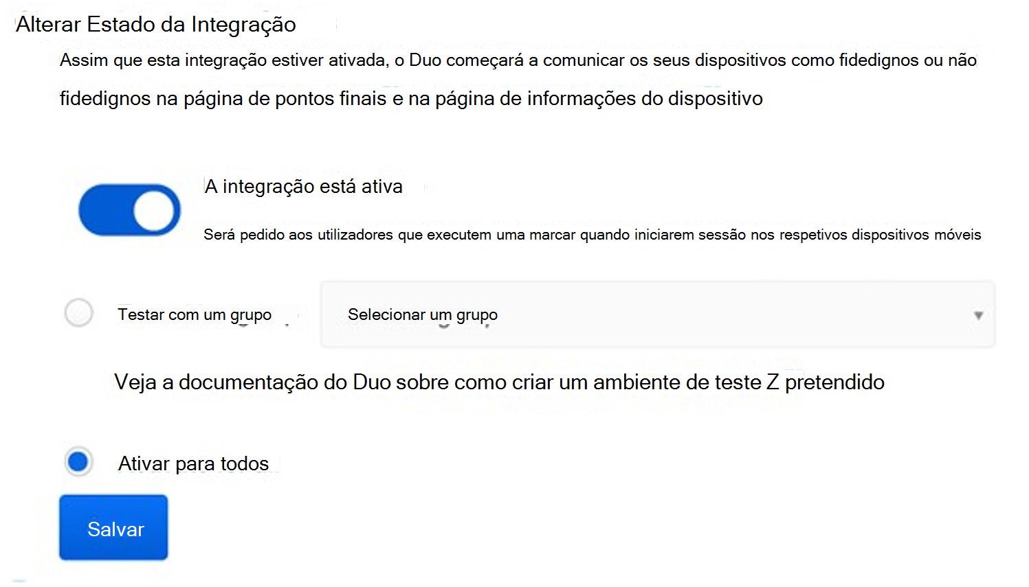captura de ecrã do conector duo4.