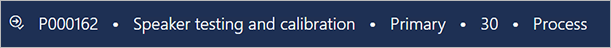 Typical form or dialog header Typical form or dialog header.