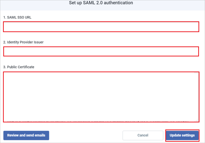 Captura de tela que mostra a Configuração do Dealpath.