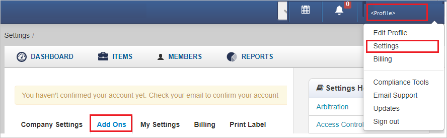 Screenshot that shows the