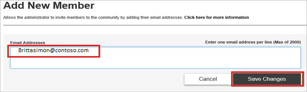 Adicionar novo membro
