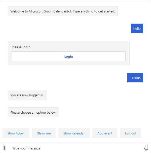 Criar bots da estrutura de bot com o Microsoft Graph - Microsoft Graph ...