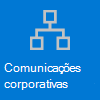 Comunicações corporativas.