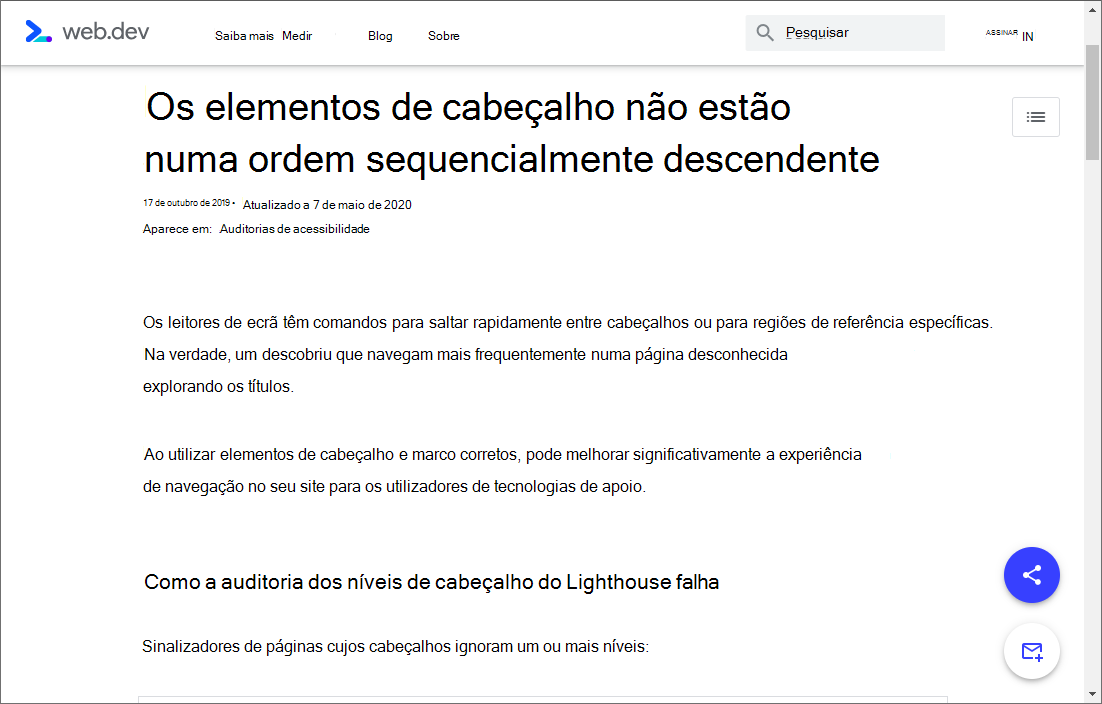 Ver a documentação de um problema