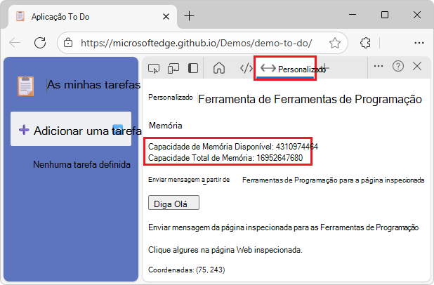 Atualizar a Capacidade de Memória Disponível