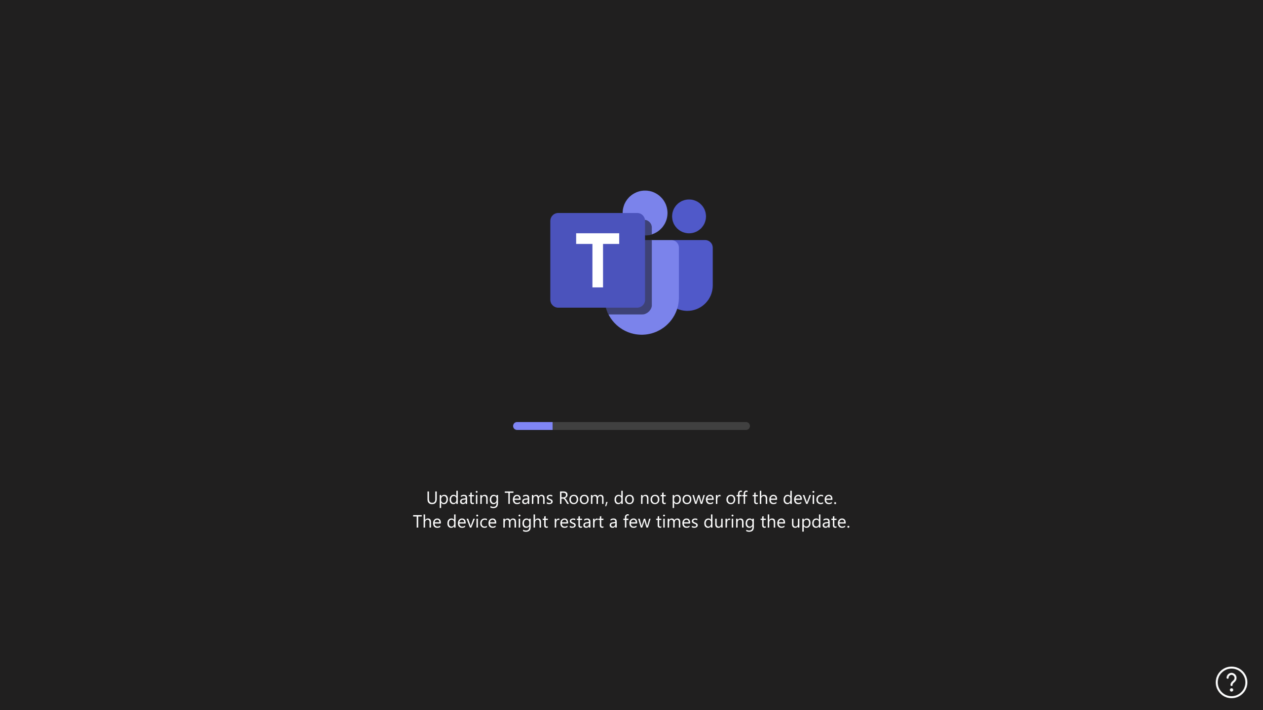 Atualização de dia zero para as Salas do Teams no Windows